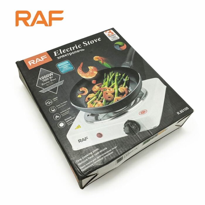 RAF Electric Heater 1000W Power Special Stainless Steel Plate