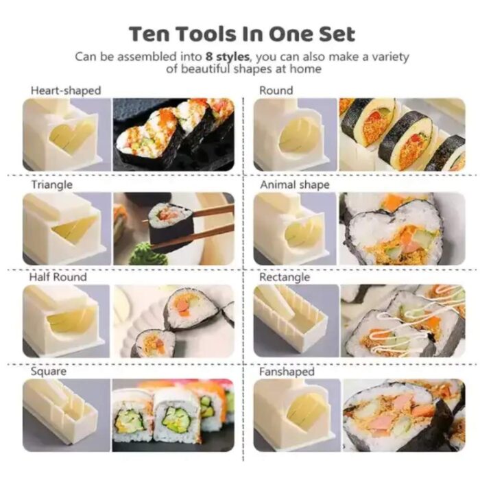 TantivyBo Super Sushi Making Kit Deluxe Edition